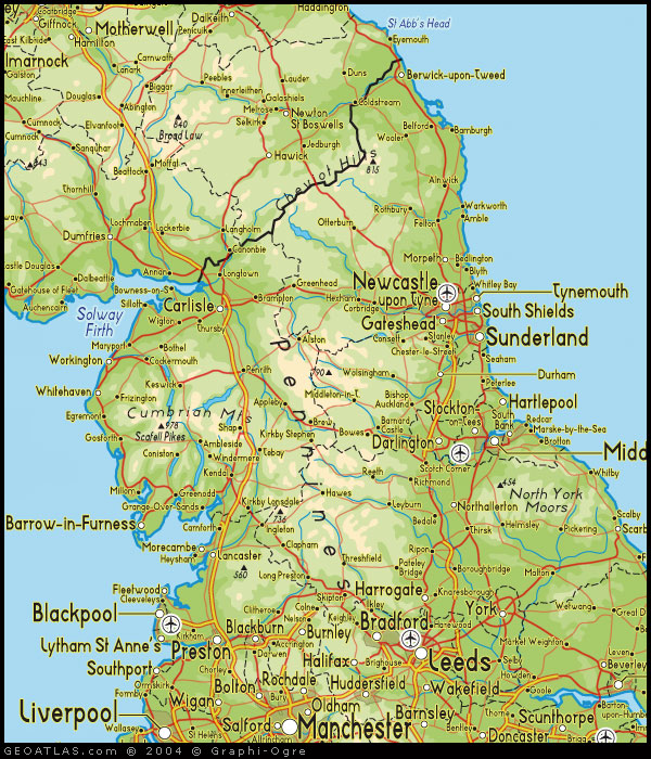 uk map county